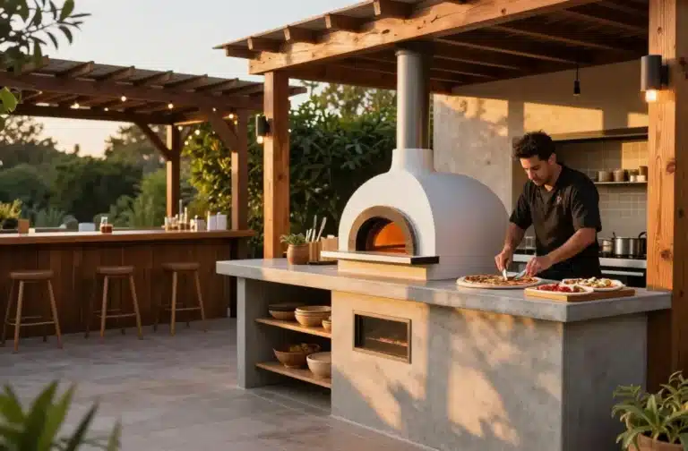 10 Outdoor Kitchen with Pizza Oven Ideas: Summer-Ready Pizza Bars